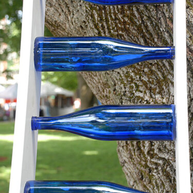 Blue Bottle Ladder